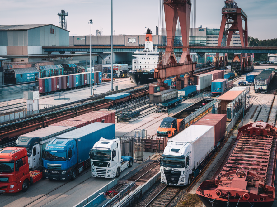 Dəmiryolu nəqliyyatı üçün müasir avadanlıq və anbar xidməti - Skylogistics